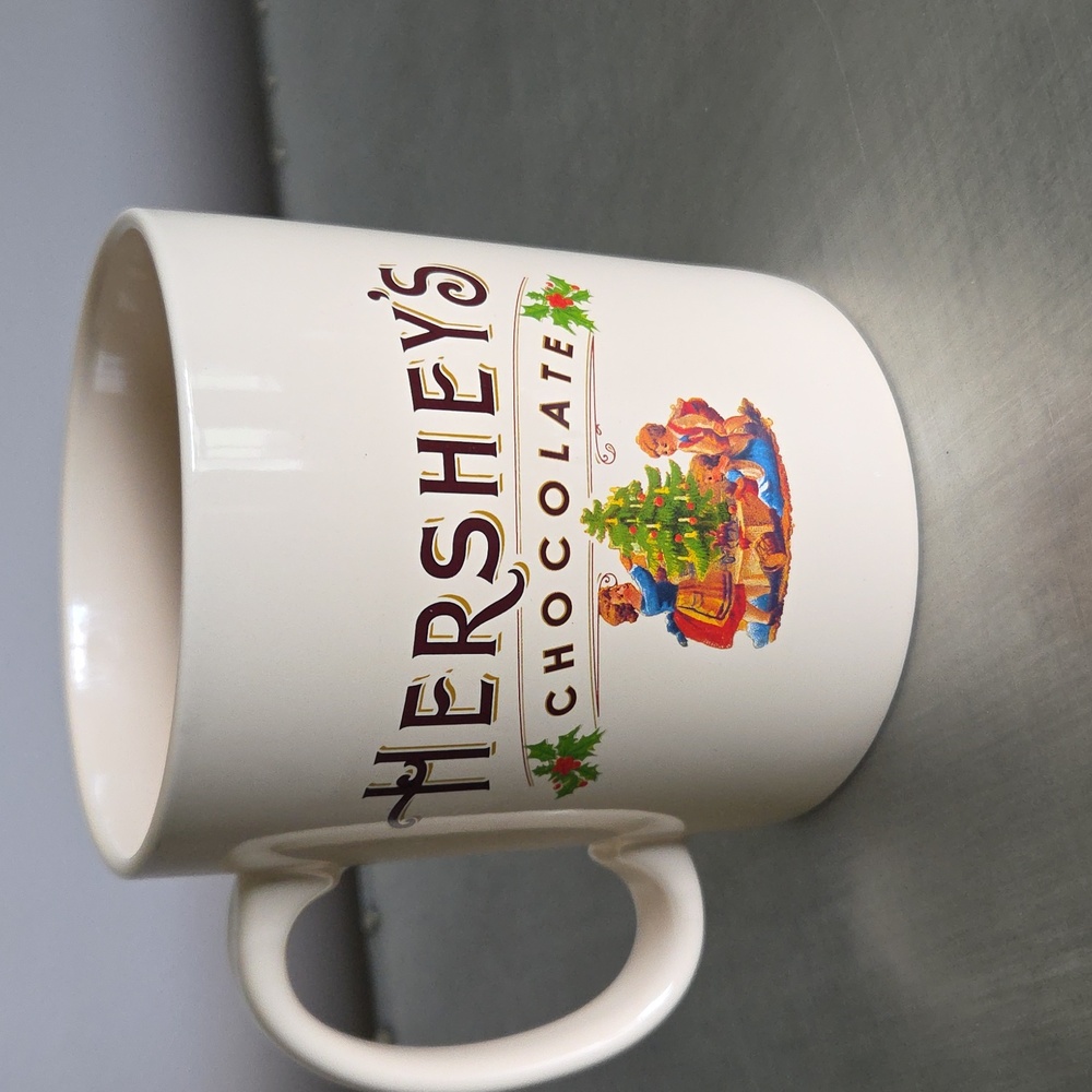 Hershey's Vintage Oversized Jumbo Christmas Coffee Tea Mug Large 30oz.